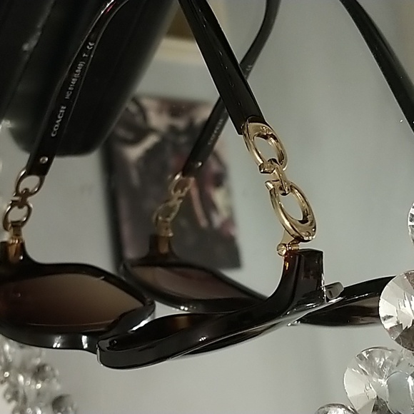 Coach Dark tortoise Shades - Picture 4 of 11